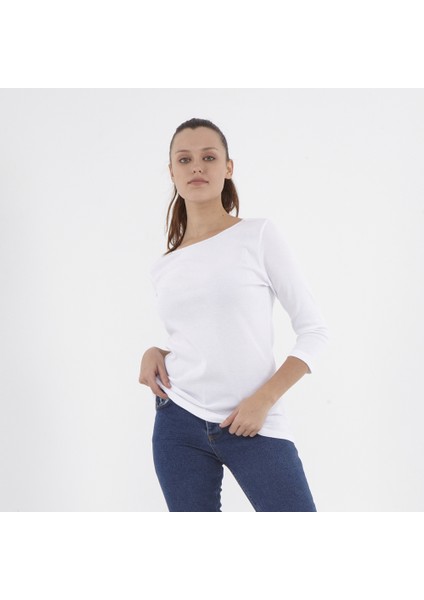 Kadın Truvakar T-Shirt Beyaz fiyatları