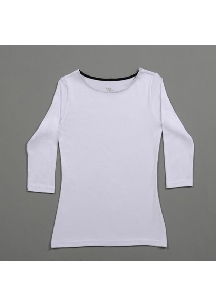 Kadın Truvakar T-Shirt Beyaz fırsatları