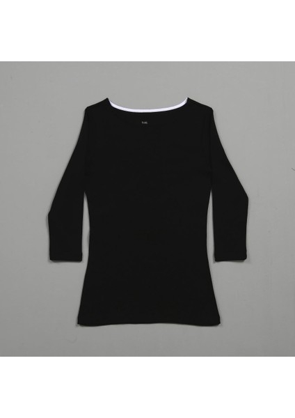 Kadın Truvakar T-Shirt Siyah modelleri