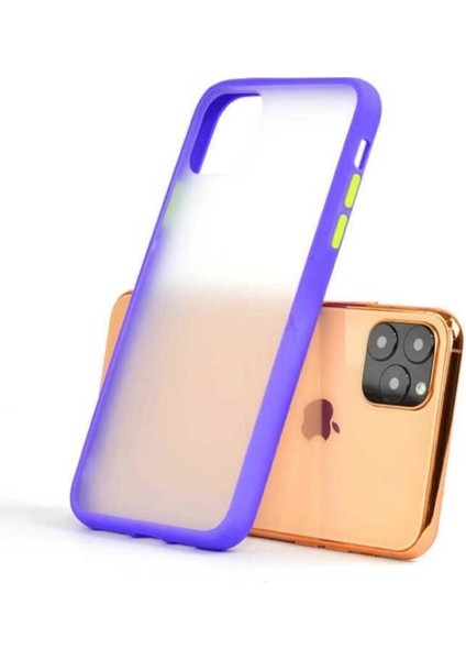 Apple iPhone 13 Pro Max Kılıf Arka Buzlu Mat Kapak