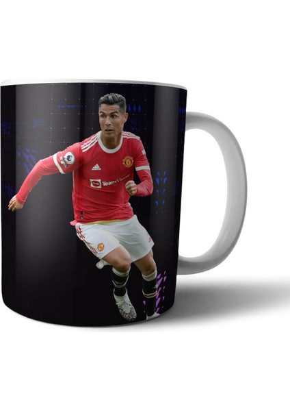 Fifa 22 Cristiano Ronaldo Manchester United Kupa Bardak Model 5
