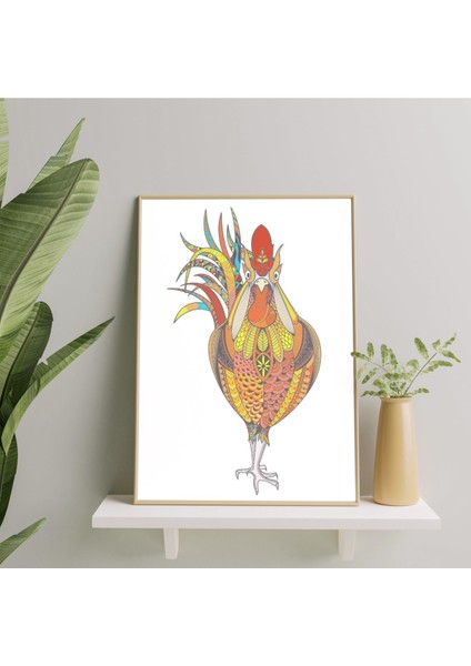 Horoz Çerçeve Tablo