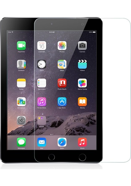 Apple iPad 5. Nesil 9.7 Tablet Temperli Cam Ekran Koruyucu A1822 A1823