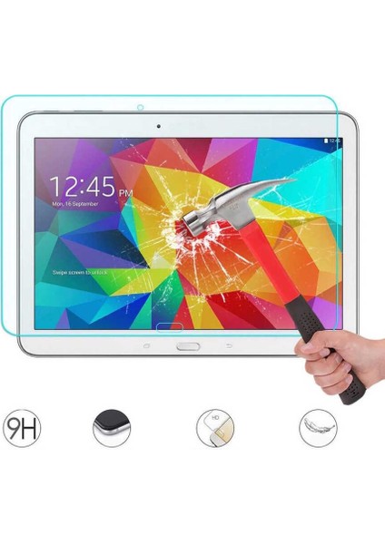 Samsung Galaxy Tab 4 10.1 T530 T533 T555 Tablet Temperli Cam Ekran Koruyucu