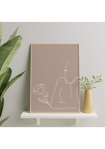 Modern Ahşap Çerçeve Tablo 005