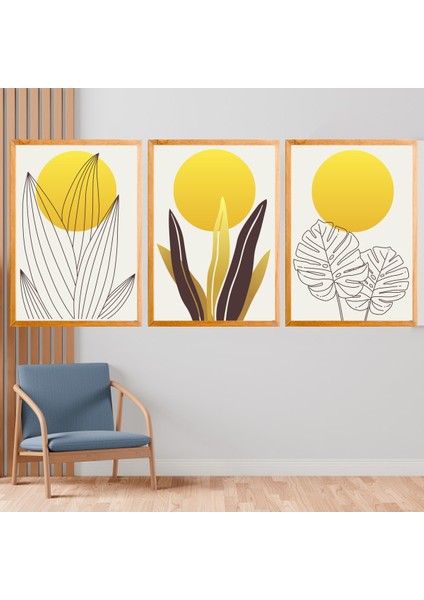 Modern Ahşap Çerçeve Tablo 010