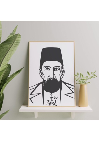 Sultan Abdulhamit Han Çerçeve Tablo
