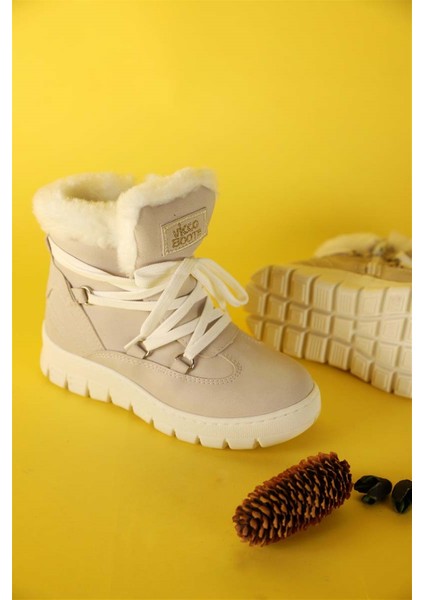 Kız Kappa Bej Bot modelleri