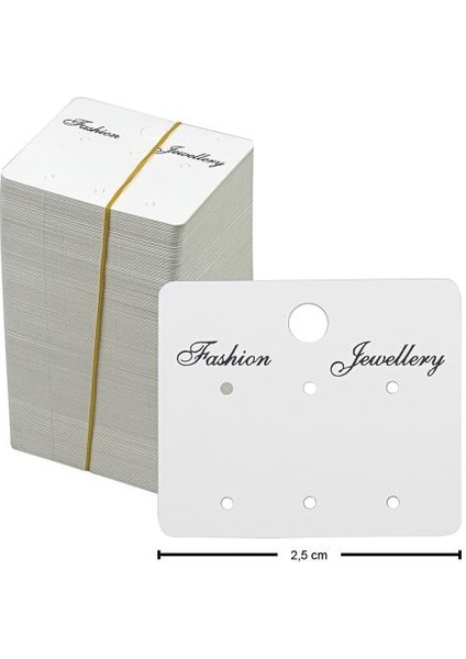 3 Çift Küpe Kartı