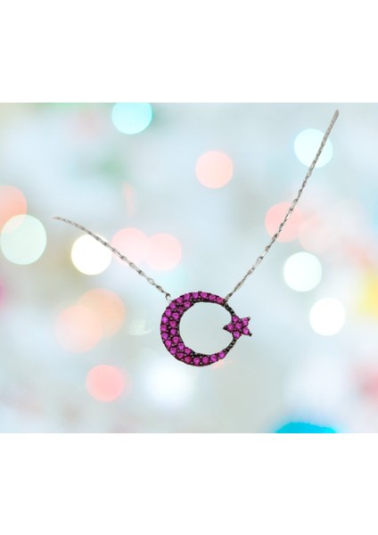 Bayrak Çocuk 925 Ayar Gümüş Kolye