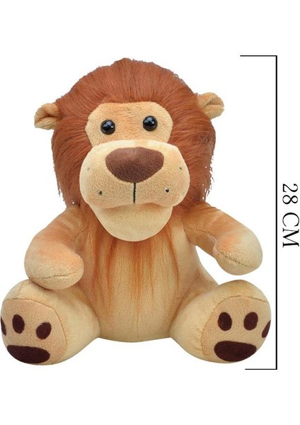 Peluş Aslan Oyuncak 28 cm