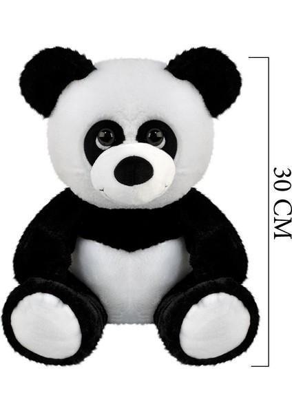 Peluş Oturan Panda Oyuncak 30 cm