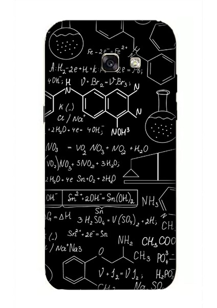 Deste Samsung Galaxy A5 2017 Kılıf Sayısal Baskılı Desenli Silikon Kılıf -8271