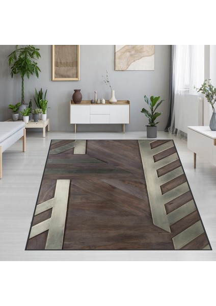 Dijital Baskı Yıkanabilir Kaymaz Taban Salon Halısı