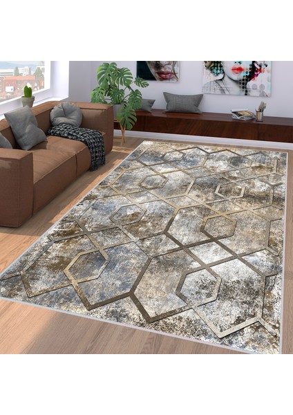 Dijital Baskı Yıkanabilir Kaymaz Taban Salon Halısı