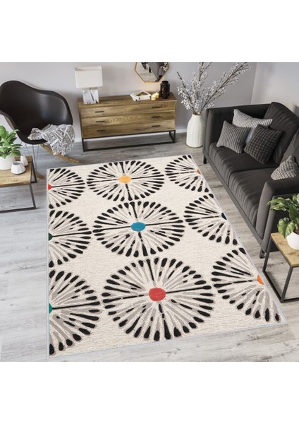 Dijital Baskı Yıkanabilir Kaymaz Taban Salon Halısı