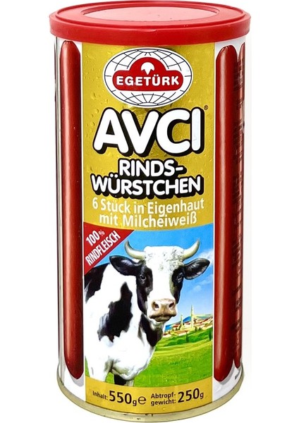 Avci Rindswürstchen Sosis 550 gr