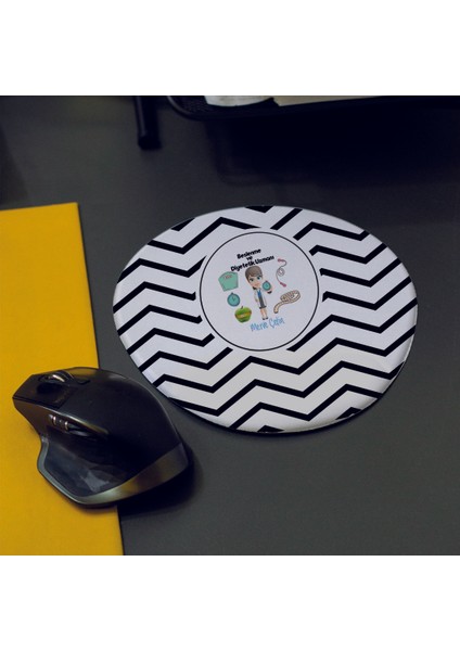 Beslenme ve Diyetetik Uzmanı Destekli Mouse Pad