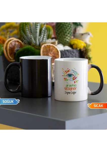 Graphic Designer Sihirli Kupa Bardak 001