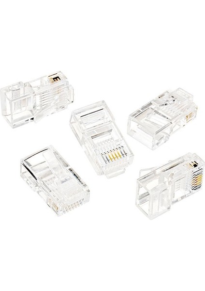 Cat 6 Rj-45 Konnektör Yeni Nesil Jack Utp Cat6 SL-COB20P 100 Adet