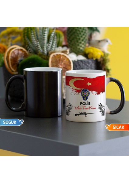 Polise Hediye Sihirli Kupa Bardak 002