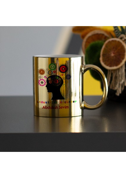 Industrial Engineer Gold Kupa Bardak 002