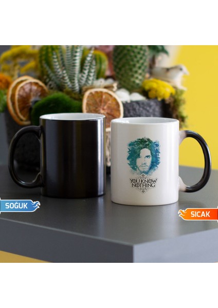 You Know Nothing Sihirli Kupa Bardak