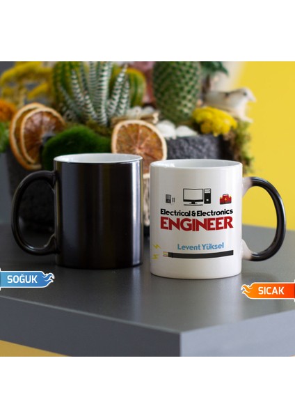 Electrical & Electronics Engineer Sihirli Kupa Bardak 001