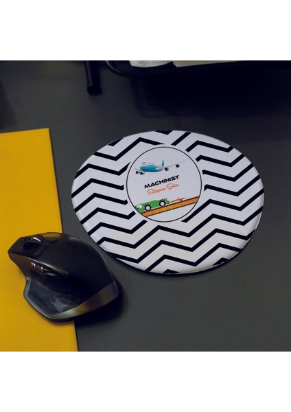 Machinist Destekli Mouse Pad