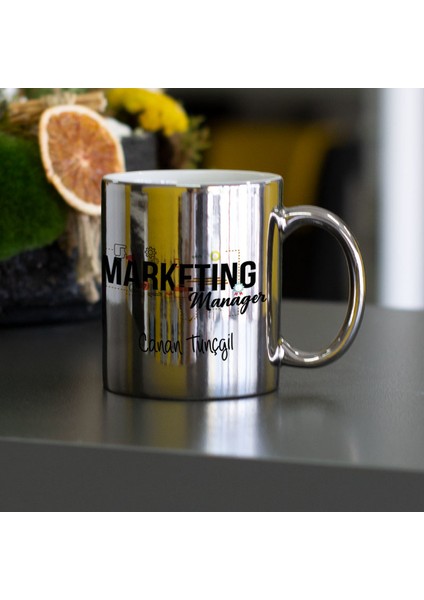 Marketing Manager Gümüş Kupa Bardak