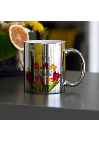 Anneler Günü Hediyesi Gümüş Kupa Bardak