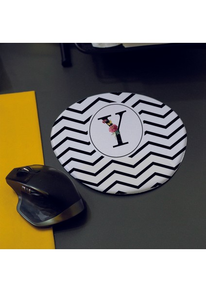 Y Harfi Destekli Mouse Pad