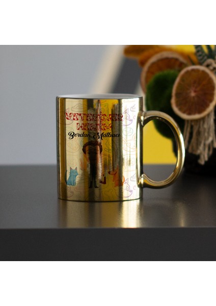 Veteriner Hekim Gold Kupa Bardak 001
