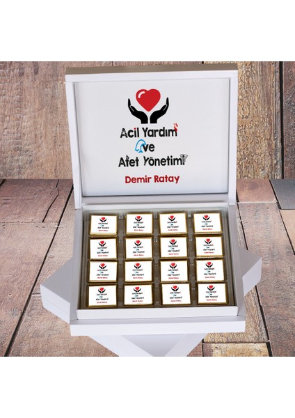 Acil Yardım ve Afet Yönetimi Hediyelik Çikolata