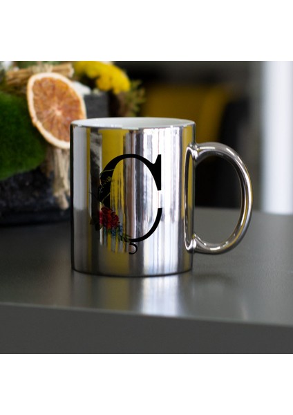 Ç Harfi Gümüş Kupa Bardak