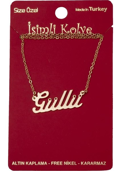 Güllü Isimli Kolye