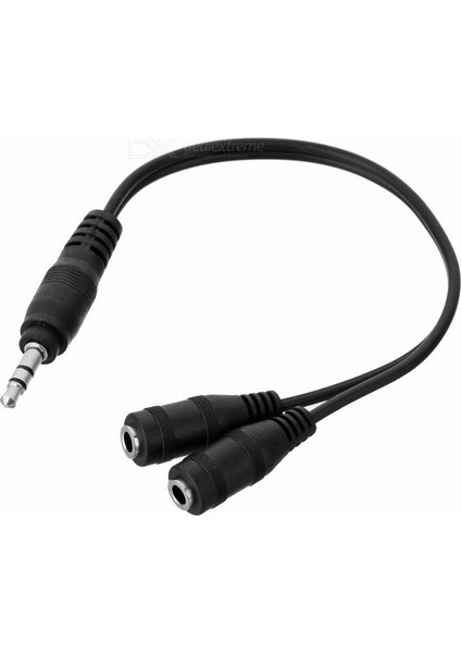 4822 Kulaklık Çoklayıcı Ayırıcı 3.5 mm Stereo Splitter Switch Kablosu