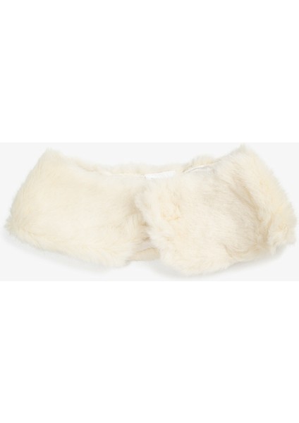 Koton Suni Kürklü Atkı