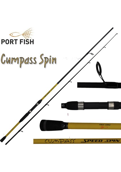Cumpass 270Cm Spin Kamış 10 - 30 Gr