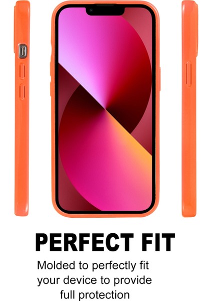 Iphone 13 Için Tpu Floresan Durumda Turuncu (Yurt Dışından) modelleri