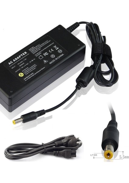 Acer Aspire 8920 Laptop Sarj Adaptörü 19V 4.74A 90W 19V 4.74A Dar Sarı Uç (5.5*1.7mm)
