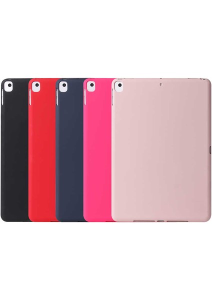 Apple iPad 10.2 2021 (9.Nesil) Kılıf Yumuşak Premier Sky Silikon Tablet Arka Kapak Kırmızı