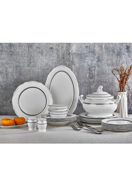 Royal Queen 60 Parça Cemile Sultan Yemek Takımı 60028
