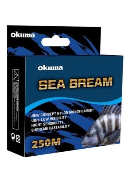 Sea Bream Nylon Clear Color 250 M 0,41MM