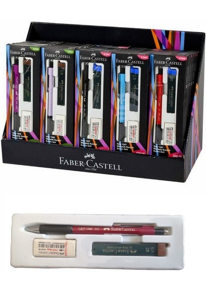Uçlu Kalem Seti 0.5mm Versatil Kalem Faber Castell 1345 Uçlu Kalem Seti 0.5mm Versatil Kalem Seti