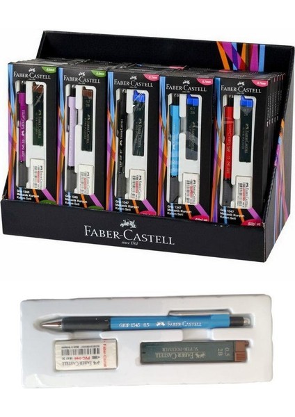 Uçlu Kalem Seti 0.5mm Versatil Kalem Faber Castell 1345 Uçlu Kalem Seti 0.5mm Versatil Kalem Seti