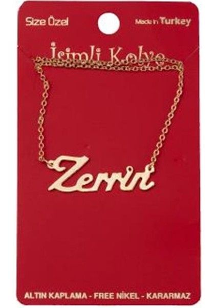 Zerrin Isimli Kolye