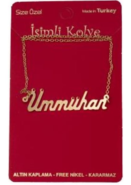 Ümmühan Isimli Kolye