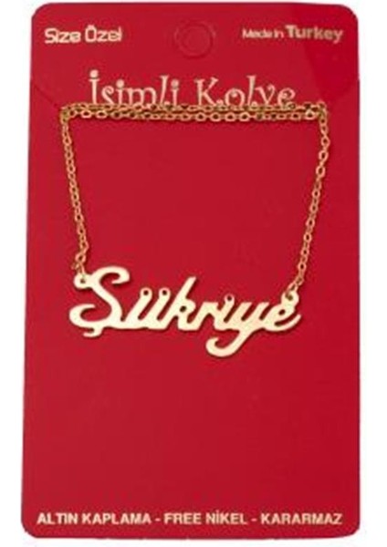 Şükriye Isimli Kolye