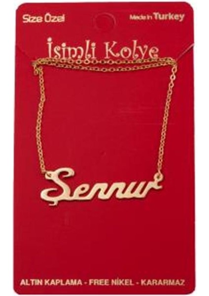 Şennur Isimli Kolye